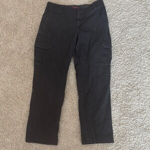 Mens Dickies Black Cargo Pants